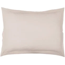 Taie d'Oreiller Unie en 100 % Coton
