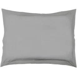 Taie d'Oreiller Unie en 100 % Coton