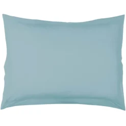 Taie d'Oreiller Unie en 100 % Coton