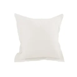 Taie d'oreiller unie en coton
