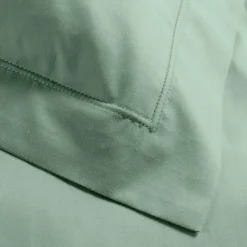 Taie d'oreiller volant plat 100% percale de coton ORIGINE
