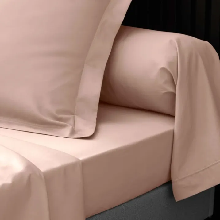 Taie d'oreiller volant plat 100% percale de coton ORIGINE
