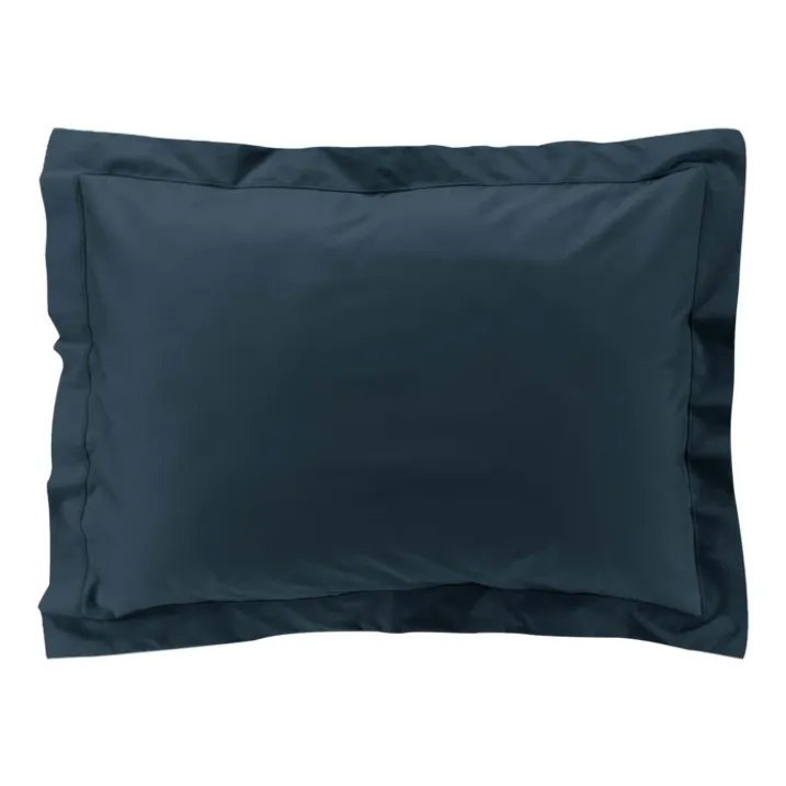 Taie d'oreiller volant plat 100% percale de coton ORIGINE