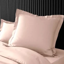 Taie d'oreiller volant plat 100% percale de coton ORIGINE