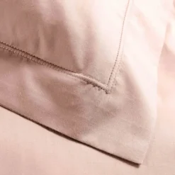 Taie d'oreiller volant plat 100% percale de coton ORIGINE