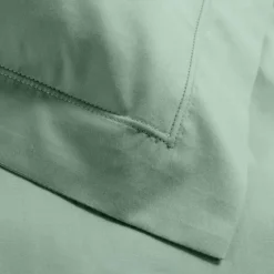 Taie d'oreiller volant plat 100% percale de coton ORIGINE
