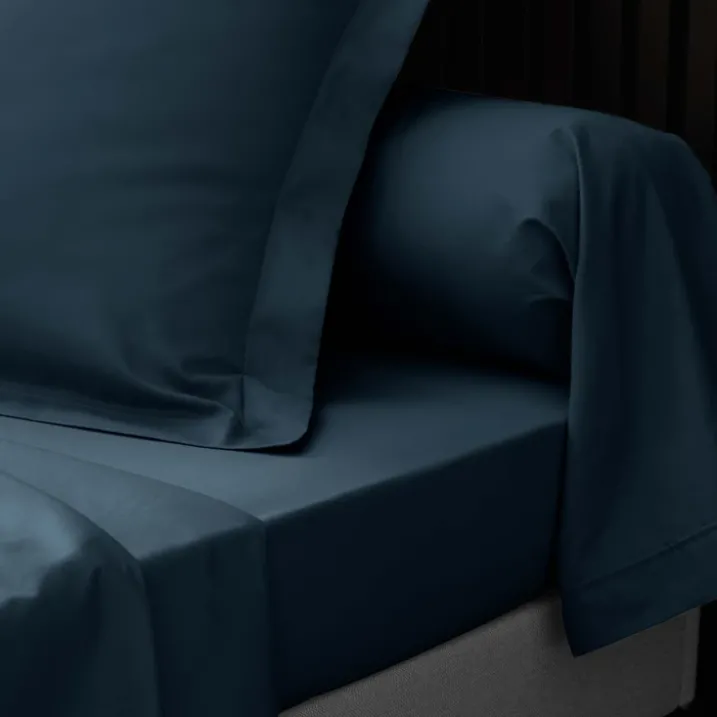 Taie d'oreiller volant plat 100% percale de coton ORIGINE