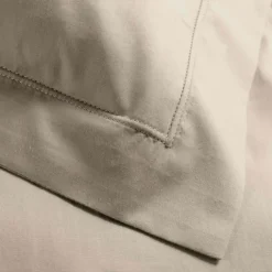 Taie d'oreiller volant plat 100% percale de coton ORIGINE