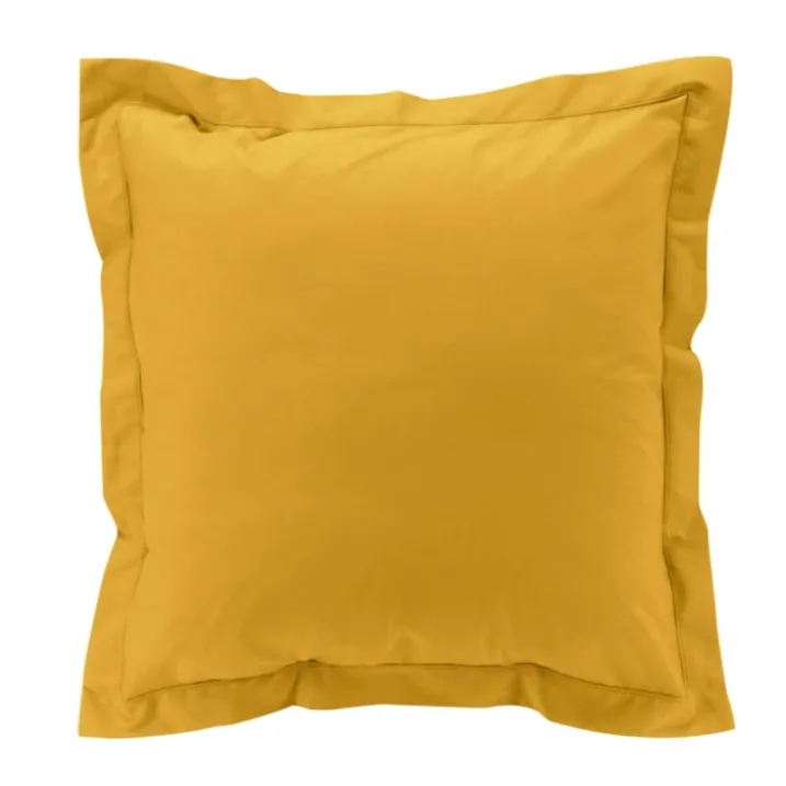 Taie d'oreiller volant plat 100% percale de coton ORIGINE