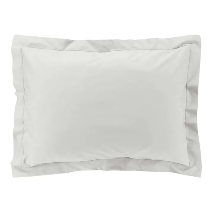 Taie d'oreiller volant plat 100% percale de coton ORIGINE