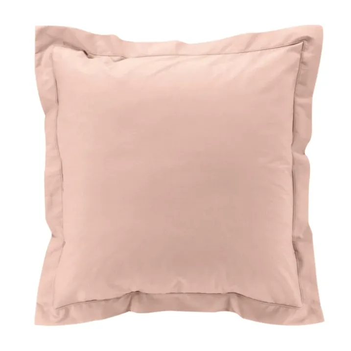 Taie d'oreiller volant plat 100% percale de coton ORIGINE