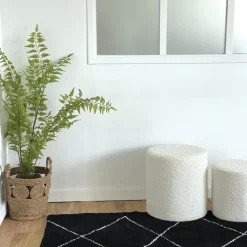 Tapis berbère à motifs graphiques