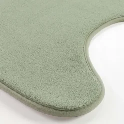 Tapis contour WC vert sauge