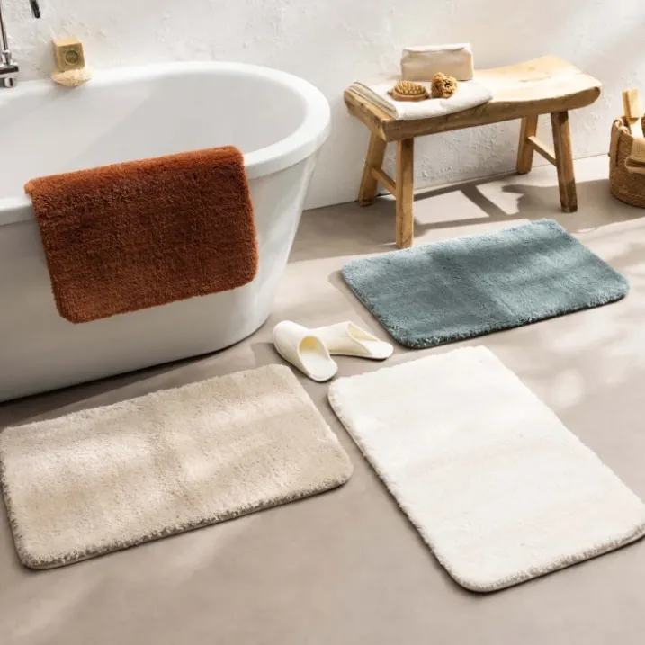Tapis de bain antidérapant en microfibre