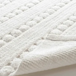Tapis de Bain Cleonis Uni avec Reliefs