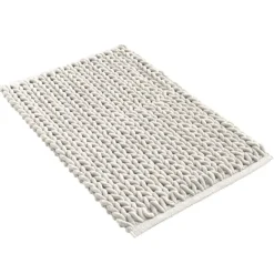 Tapis de bain en chenille douce antidérapant