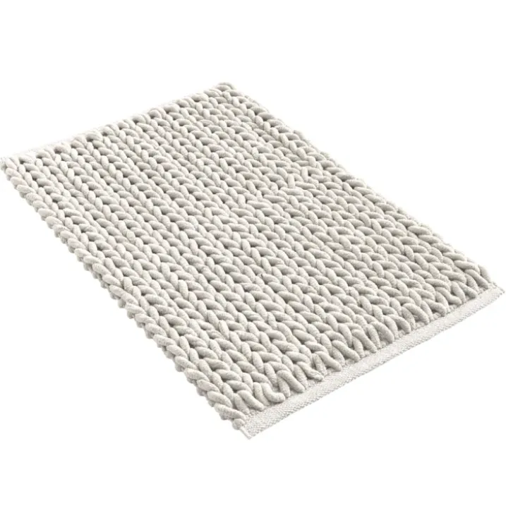 Tapis de bain en chenille douce antidérapant