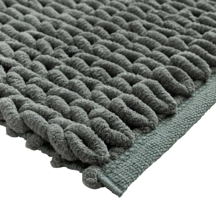 Tapis de bain en chenille douce antidérapant