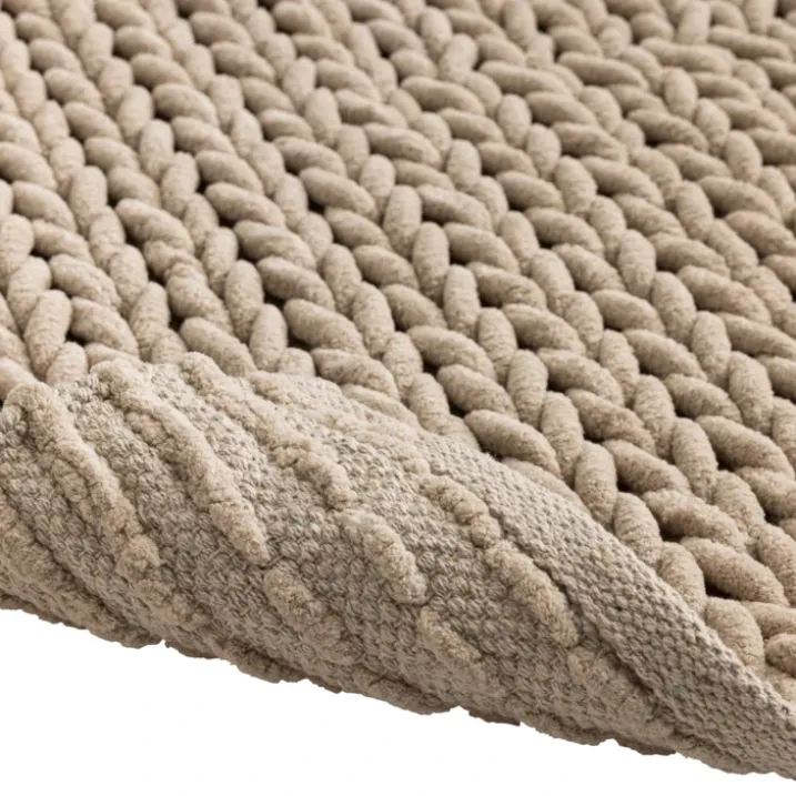 Tapis de bain en chenille douce antidérapant