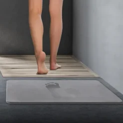 Tapis de bain en diatomite