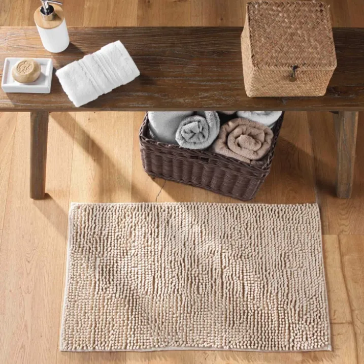 Tapis de bain en microfibre absorbante à picots