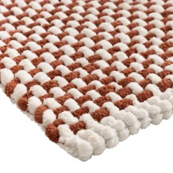 Tapis de bain en polycoton chenille ultra-absorbant