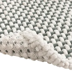 Tapis de bain en polycoton chenille ultra-absorbant