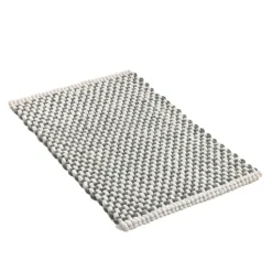 Tapis de bain en polycoton chenille ultra-absorbant