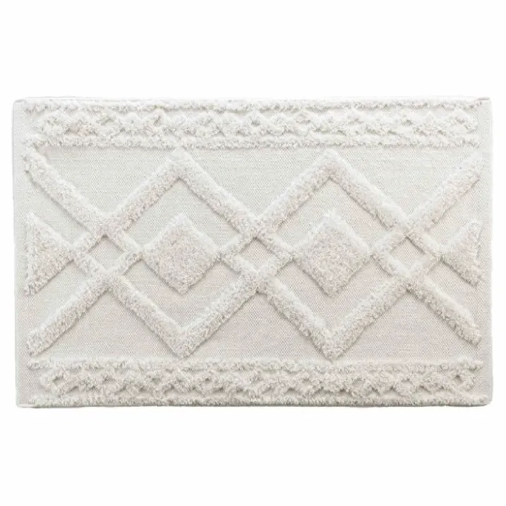 Tapis de Bain Gladis Uni avec Reliefs