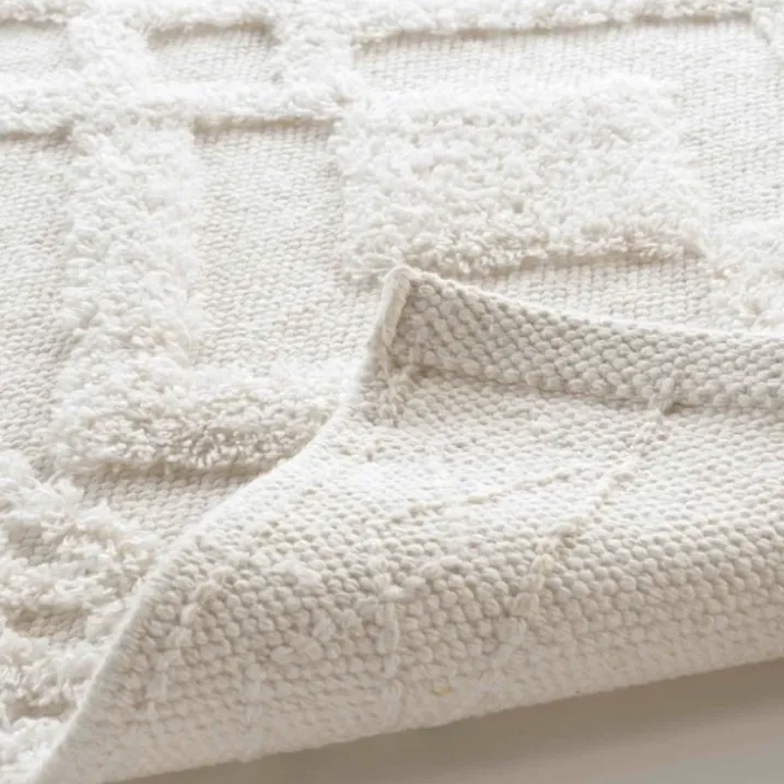 Tapis de Bain Gladis Uni avec Reliefs