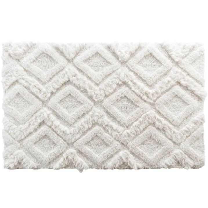 Tapis de Bain Ikatis Uni avec Reliefs