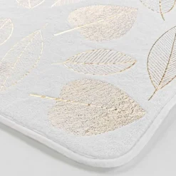 Tapis de Bain Joya Feuilles Dorées