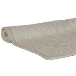 Tapis de bain à motif géométrique