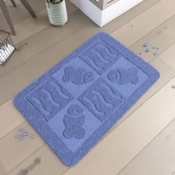 Tapis de bain à relief