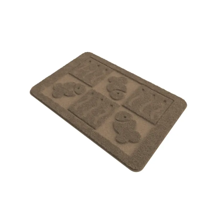 Tapis de bain à relief