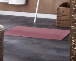 Tapis de Bain Uni et Coloré