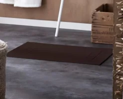 Tapis de Bain Uni et Coloré