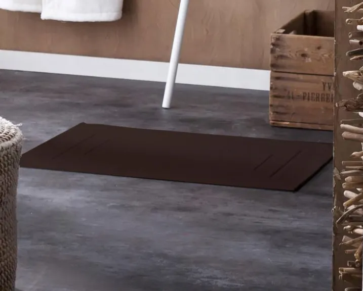 Tapis de Bain Uni et Coloré
