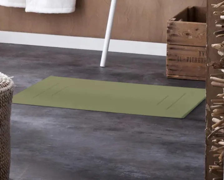 Tapis de Bain Uni et Coloré