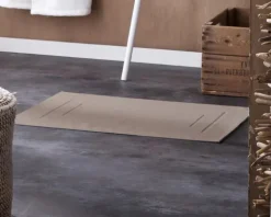 Tapis de Bain Uni et Coloré