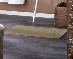 Tapis de Bain Uni et Coloré