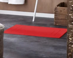 Tapis de Bain Uni et Coloré