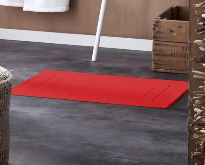 Tapis de Bain Uni et Coloré