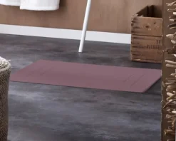 Tapis de Bain Uni et Coloré