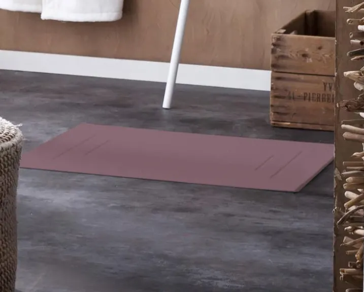 Tapis de Bain Uni et Coloré