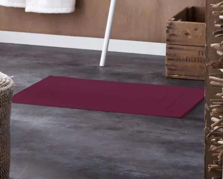 Tapis de Bain Uni et Coloré