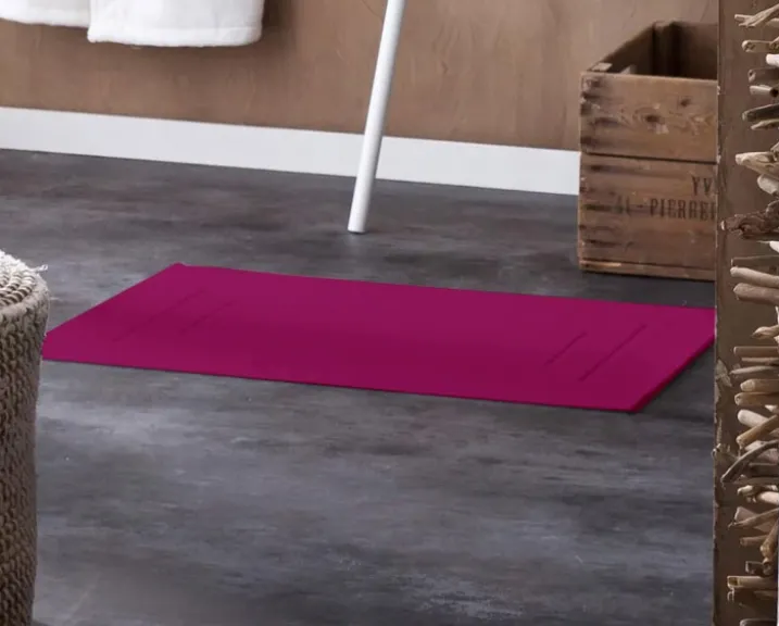 Tapis de Bain Uni et Coloré