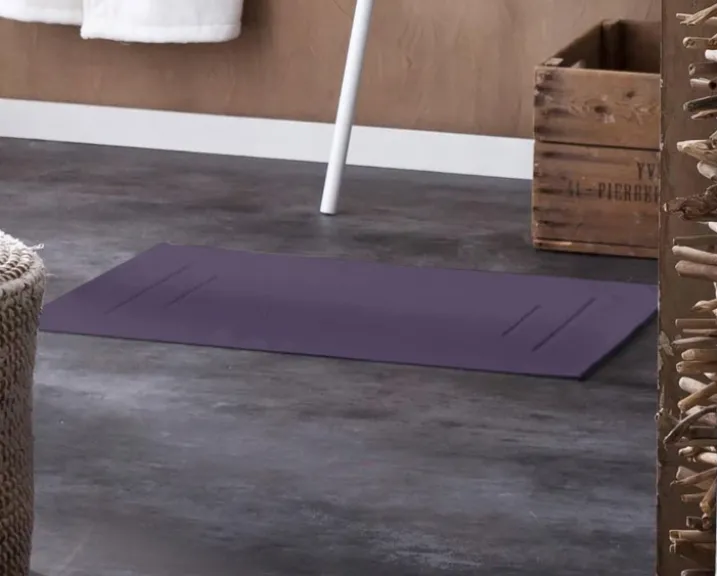 Tapis de Bain Uni et Coloré