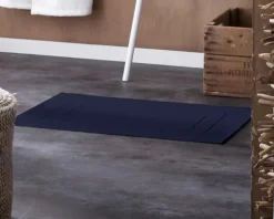 Tapis de Bain Uni et Coloré