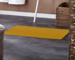 Tapis de Bain Uni et Coloré